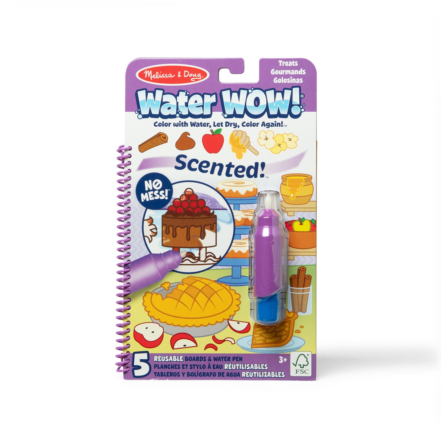 MND Water WOW! Water-Reveal Pad Scented Treats