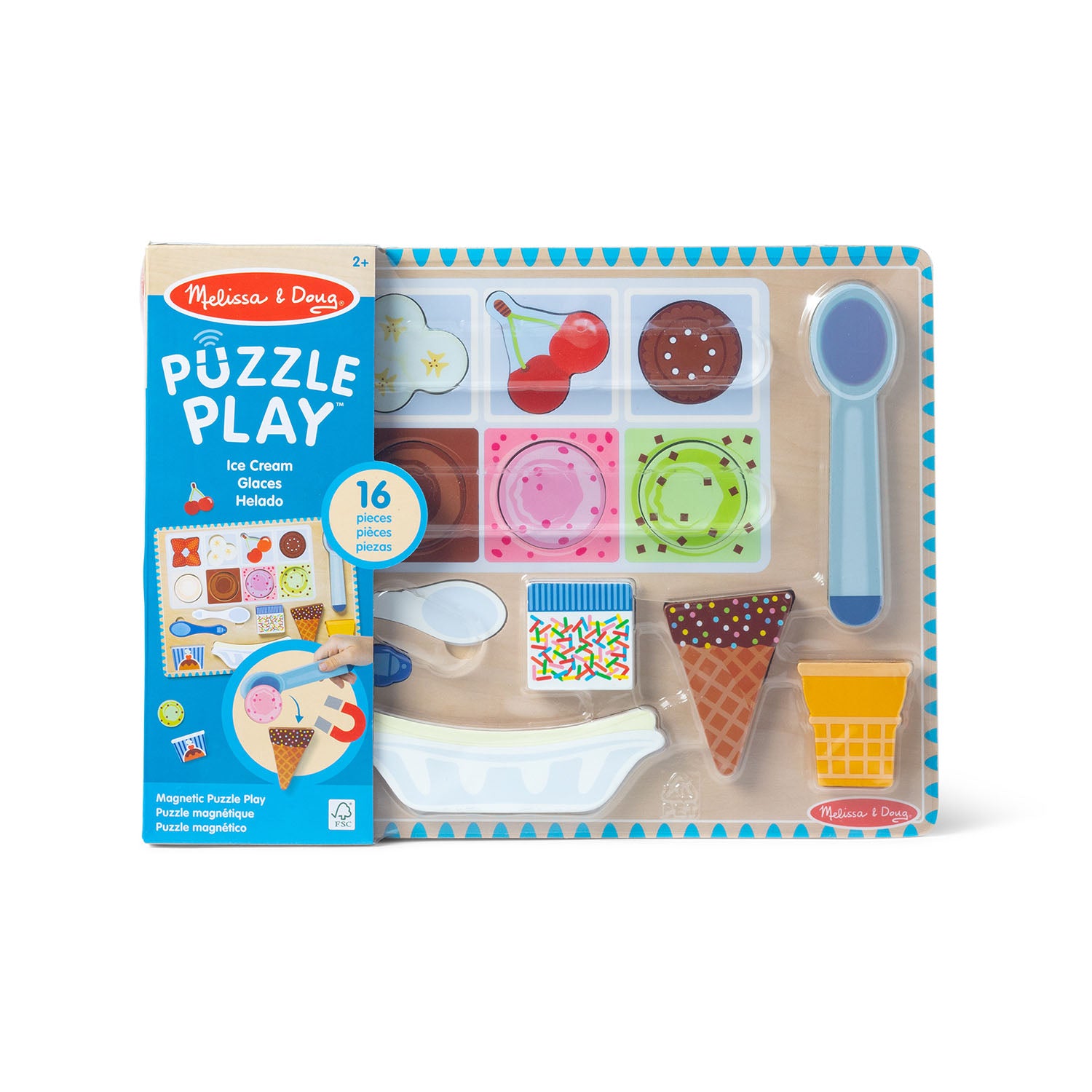 melissa-doug-mnd-wooden-magnetic-puzzle Playset Ice Cream