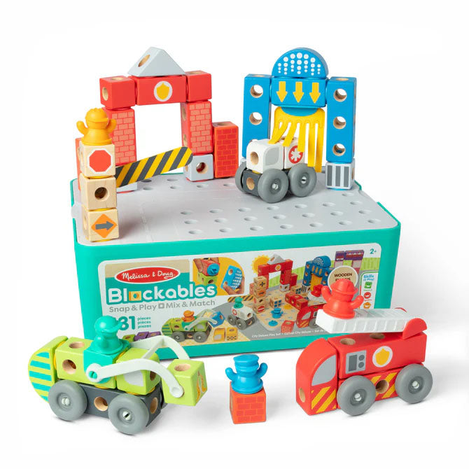 MELISSA & DOUG MND Blockables Playset Dlx