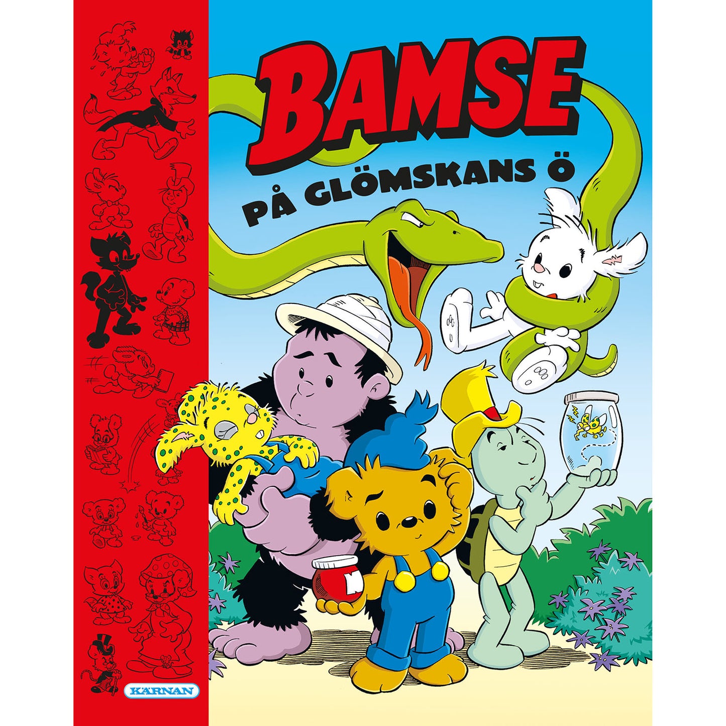 EGMONT Bamse på Glömskans ö
