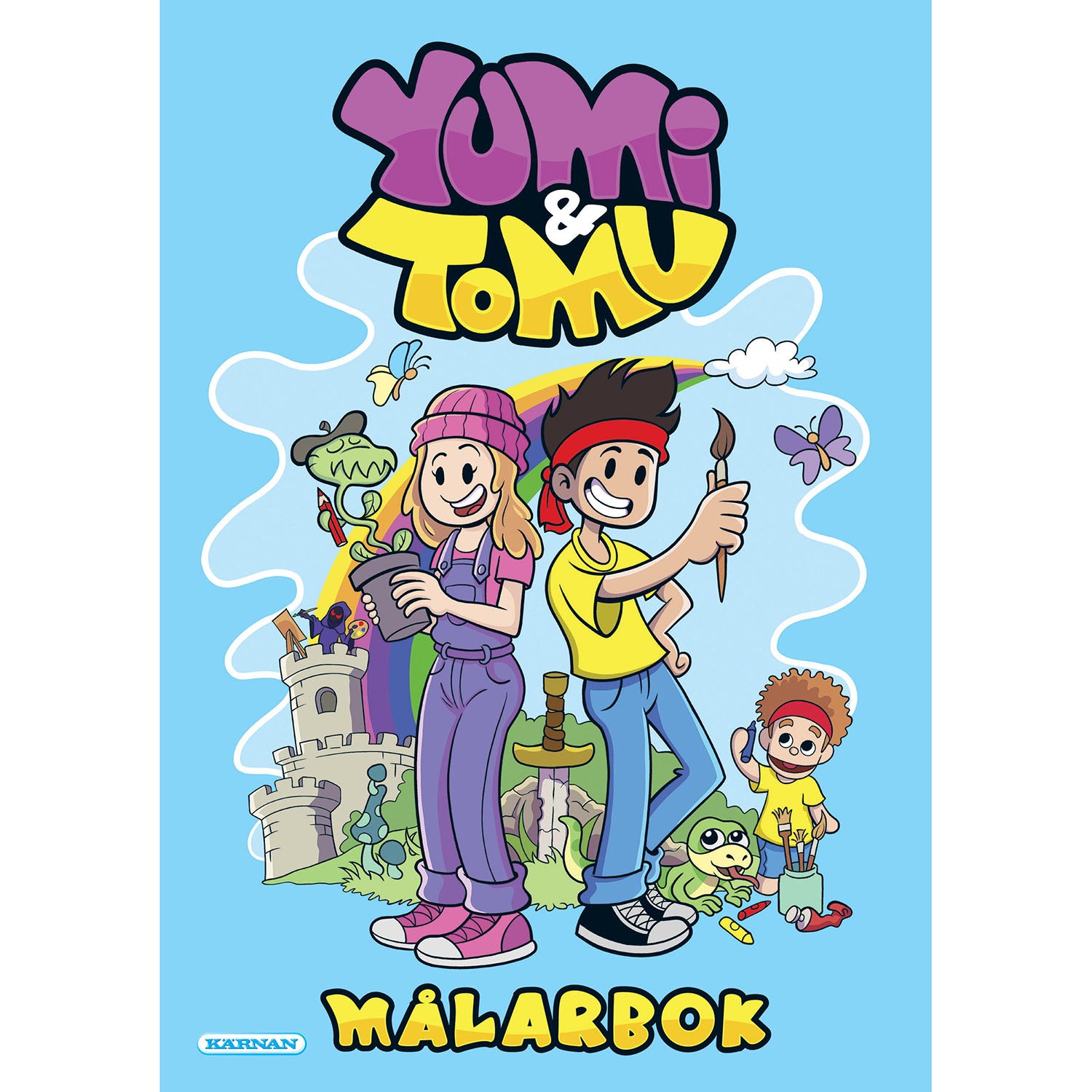 EGMONT Yumi & Tomu målarbok