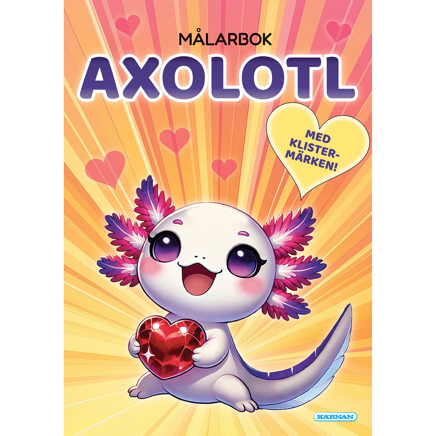 EGMONT Målarbok Axolotl