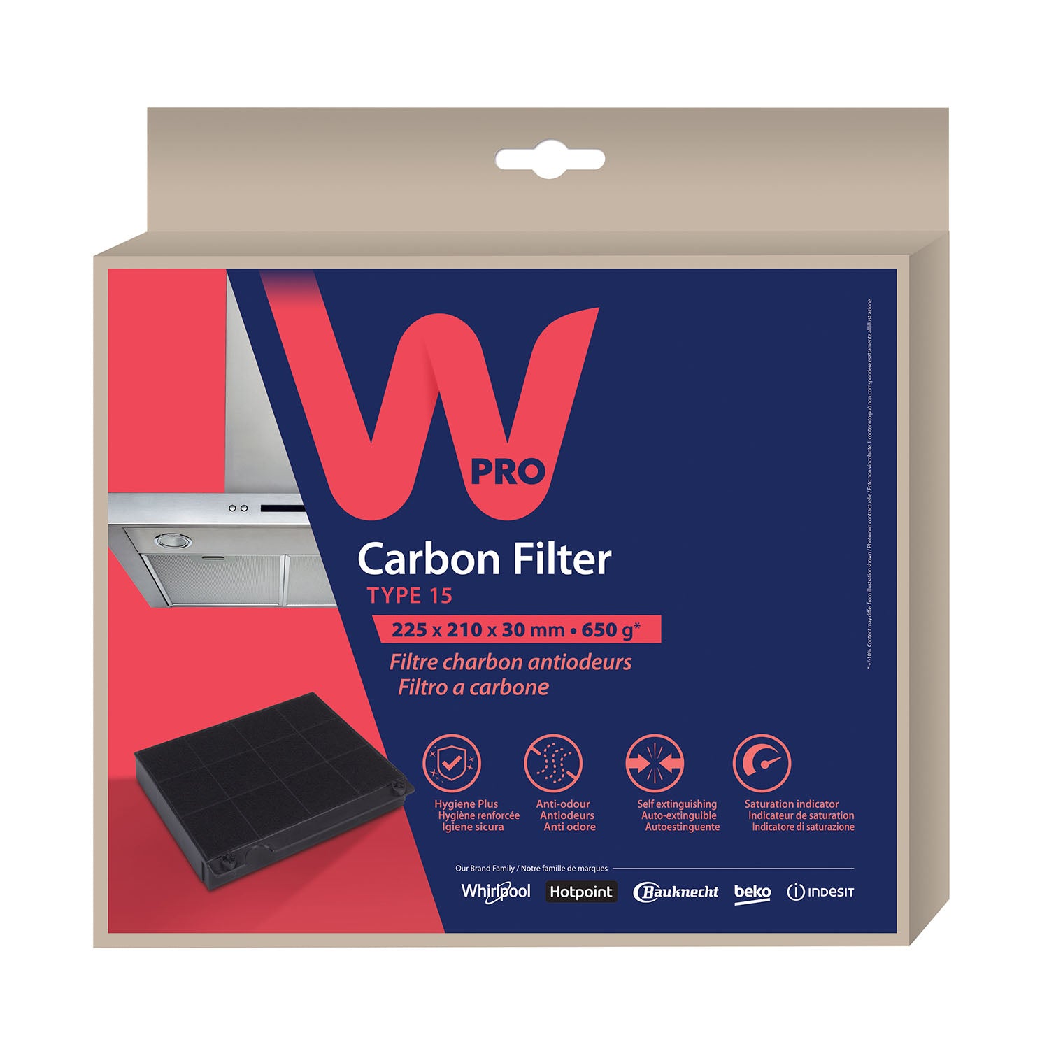 wpro-wpro-kolfilter-for-koksflakt CHF15/1