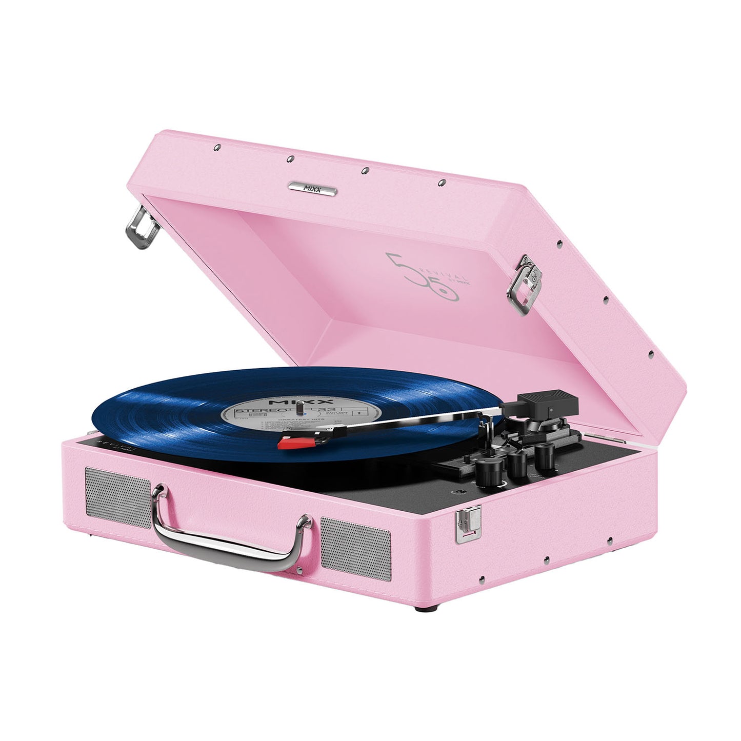 mixx-mixx-vinyl-record-player Revival 55 Stereo Pink