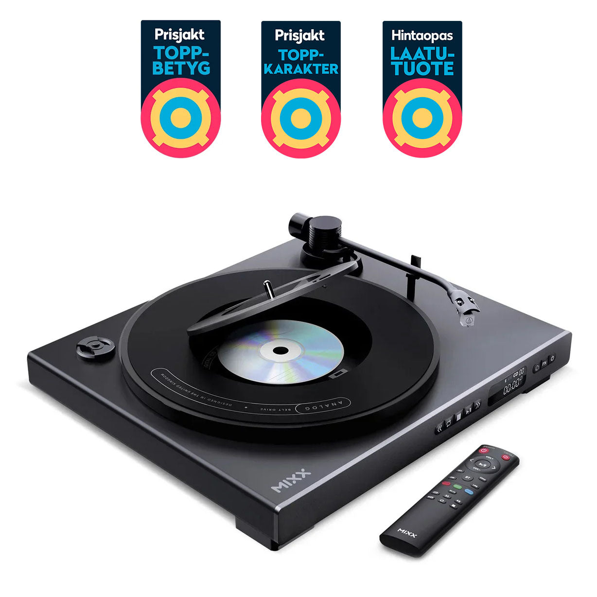 mixx-mixx-vinyl-and-cd-player Analog Plus 2-in-1 Black