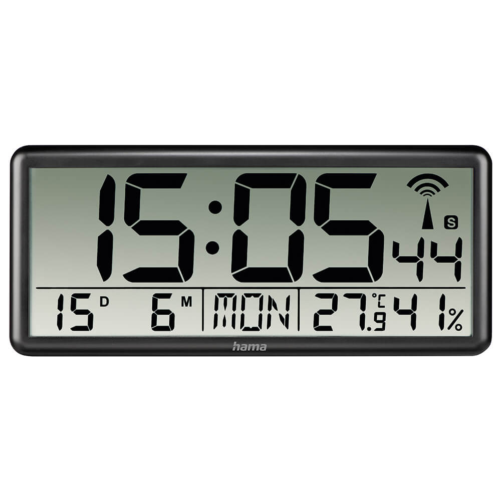 HAMA Wall Clock Digital Jumbo