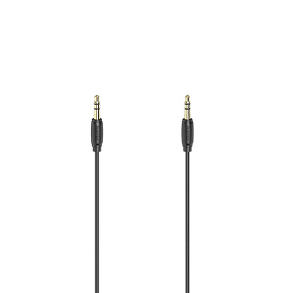hama-hama-cable-audio-3-5mm-3-5mm Gold Plated Ultra Thin 0.5m