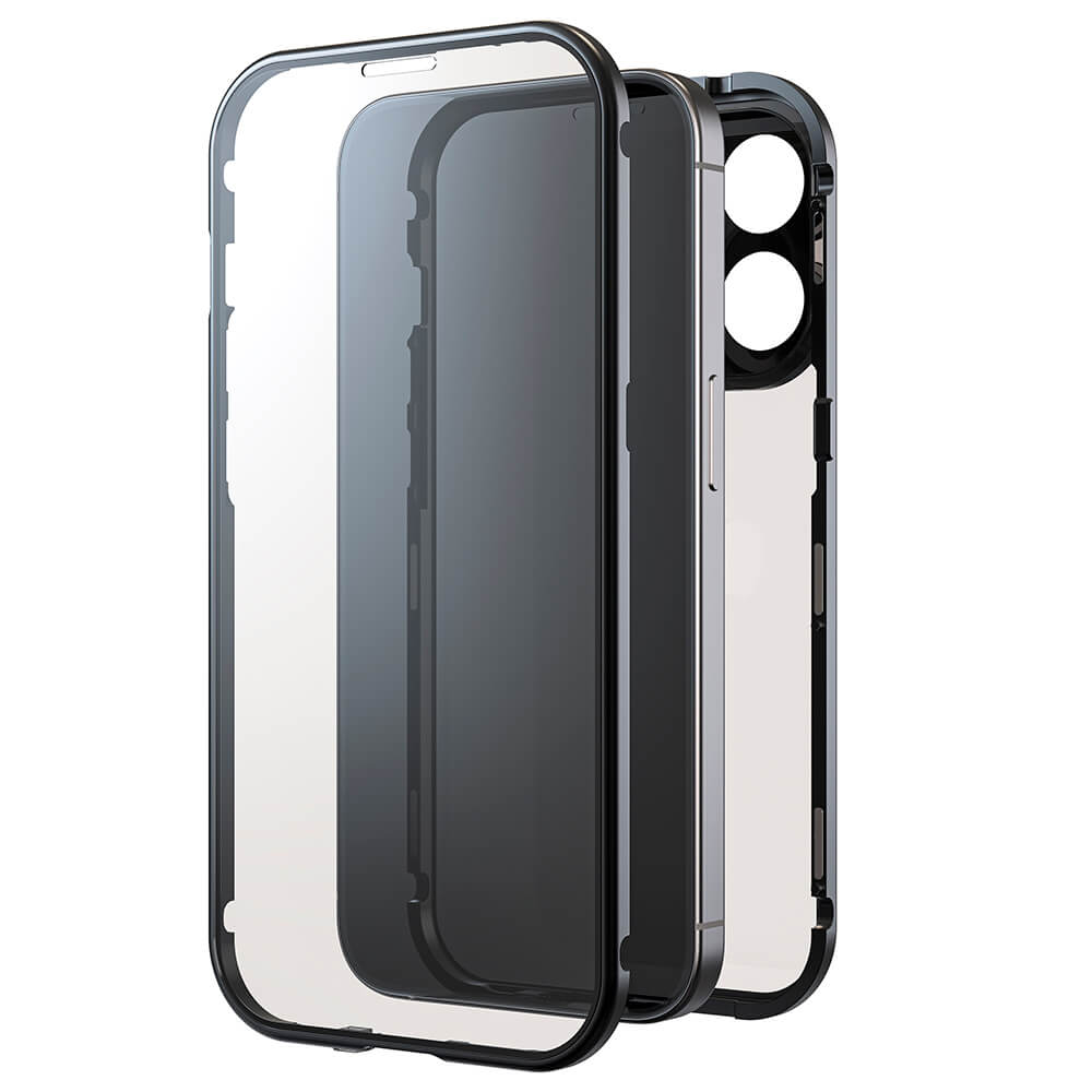 black-rock-black-rock-360-glass-cover iPhone 15 Pro Transp/Black