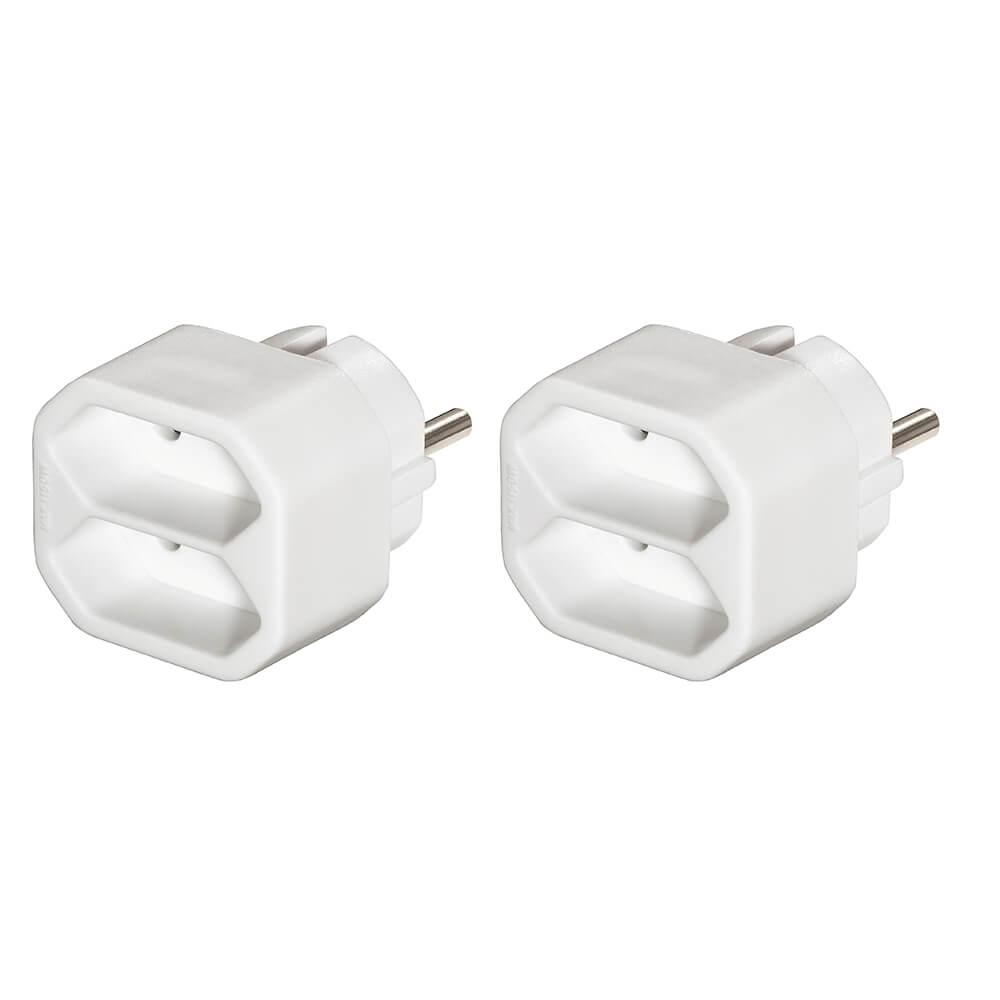 HAMA HAMA Socket 2-way Adapter