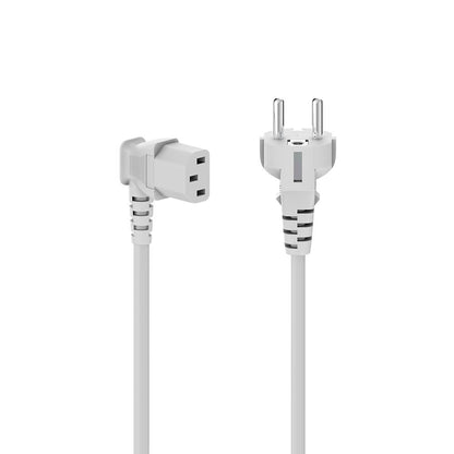 hama-hama-power-cable-angled 3-pole White 5.0m