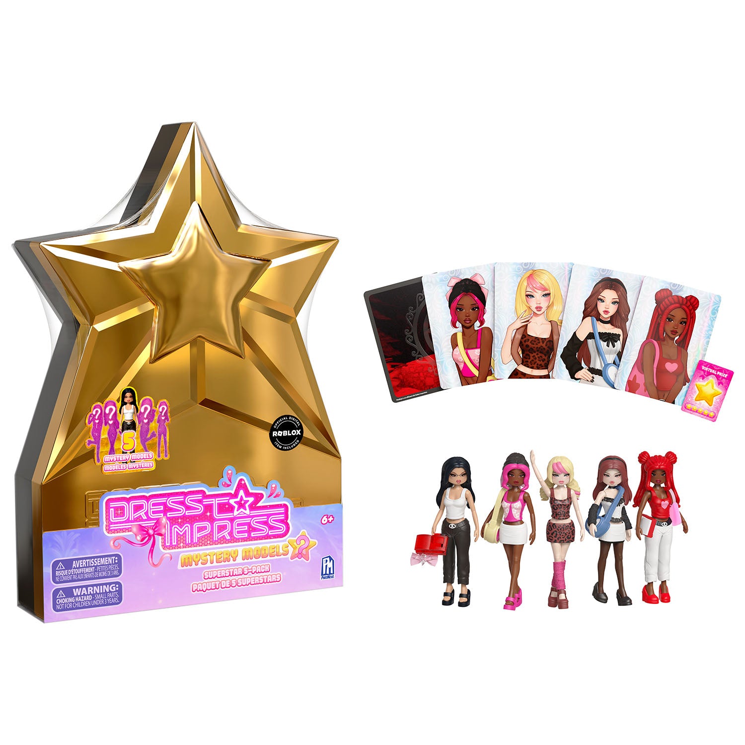 roblox-dress-to-impress-mystery Small Doll 5 PK