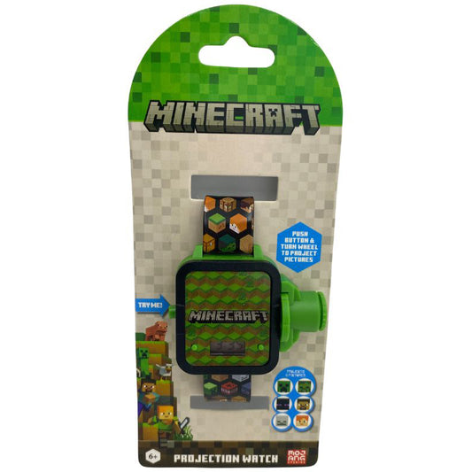 ACCUTIME PROJECTOR LCD WATCH MINECRAFT