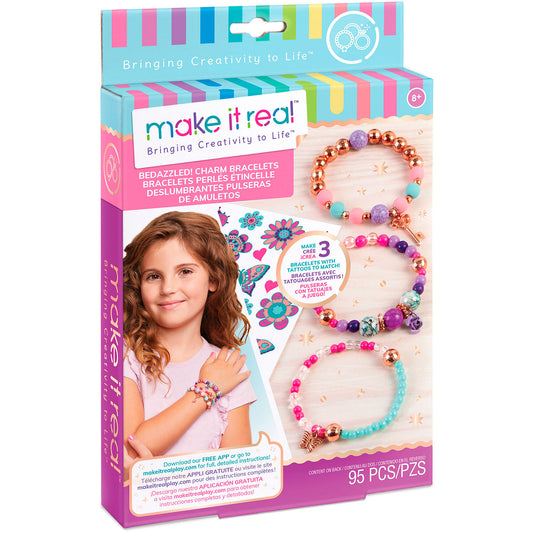 MAKE IT REAL MIR Bedazzled! Charm Bracelets