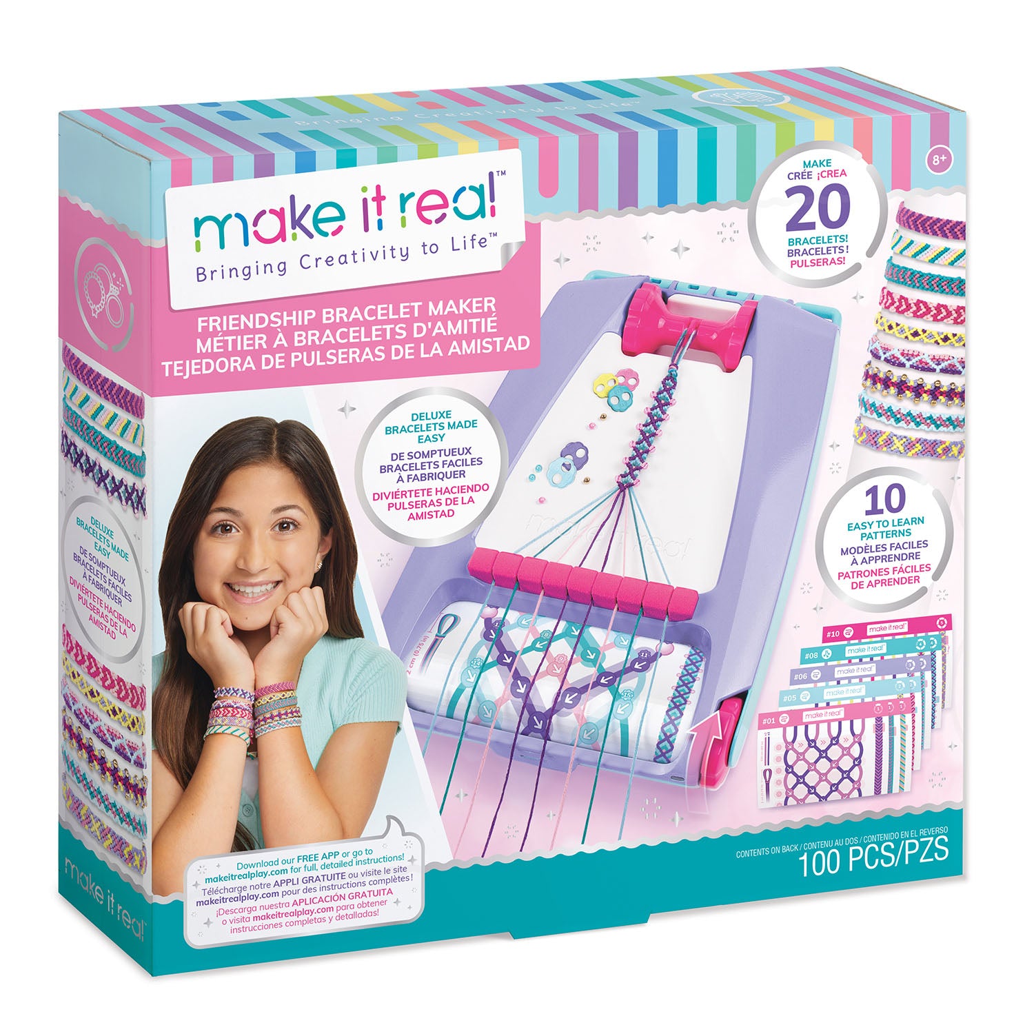 MAKE IT REAL MIR Friendship Bracelet Maker