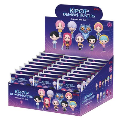 kpop-demon-hunters-kpop-demon-hunters Foam Bag Clip On CDU Asst.