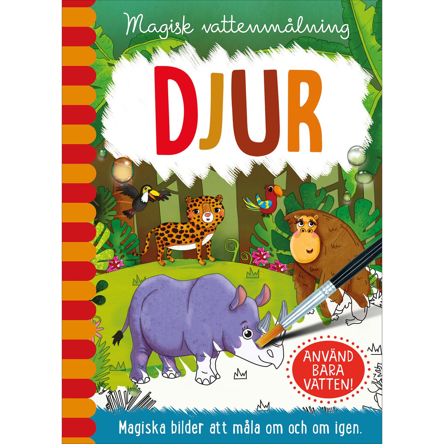 BARTHELSON FÖRLAG Magisk vattenmålning Djur