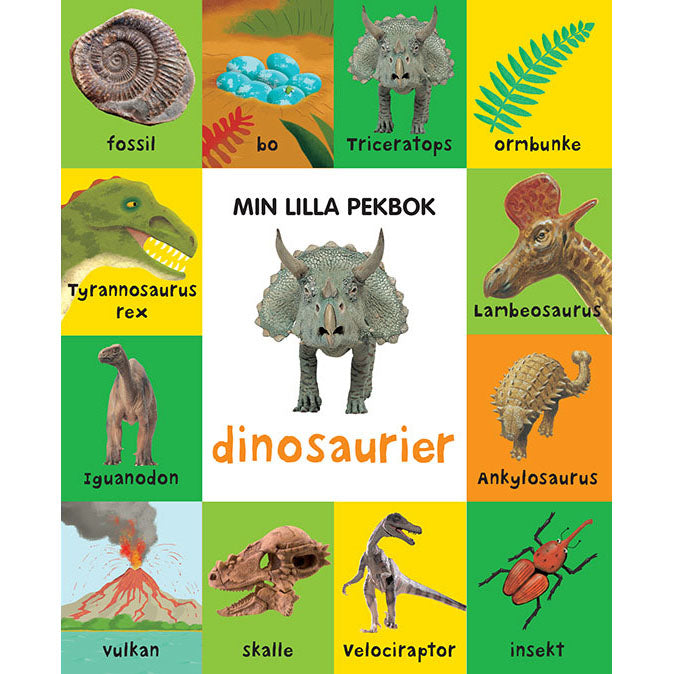 TUKAN FÖRLAG Min lilla pekbok: dinosaurier