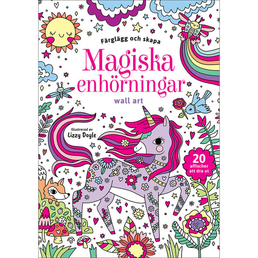 TUKAN FÖRLAG Färglägg och skapa: Magiska