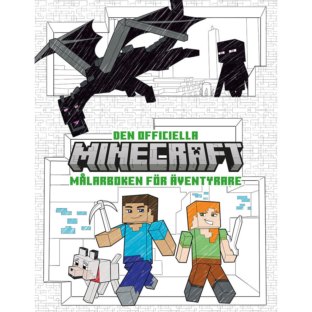 Minecraft: Målarboken för