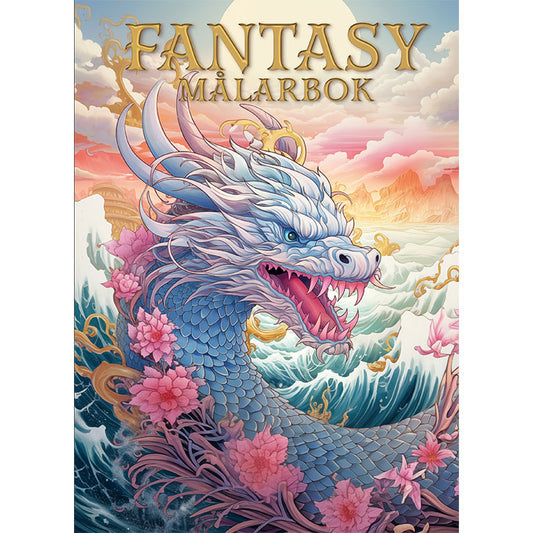 TUKAN FÖRLAG Fantasy målarbok