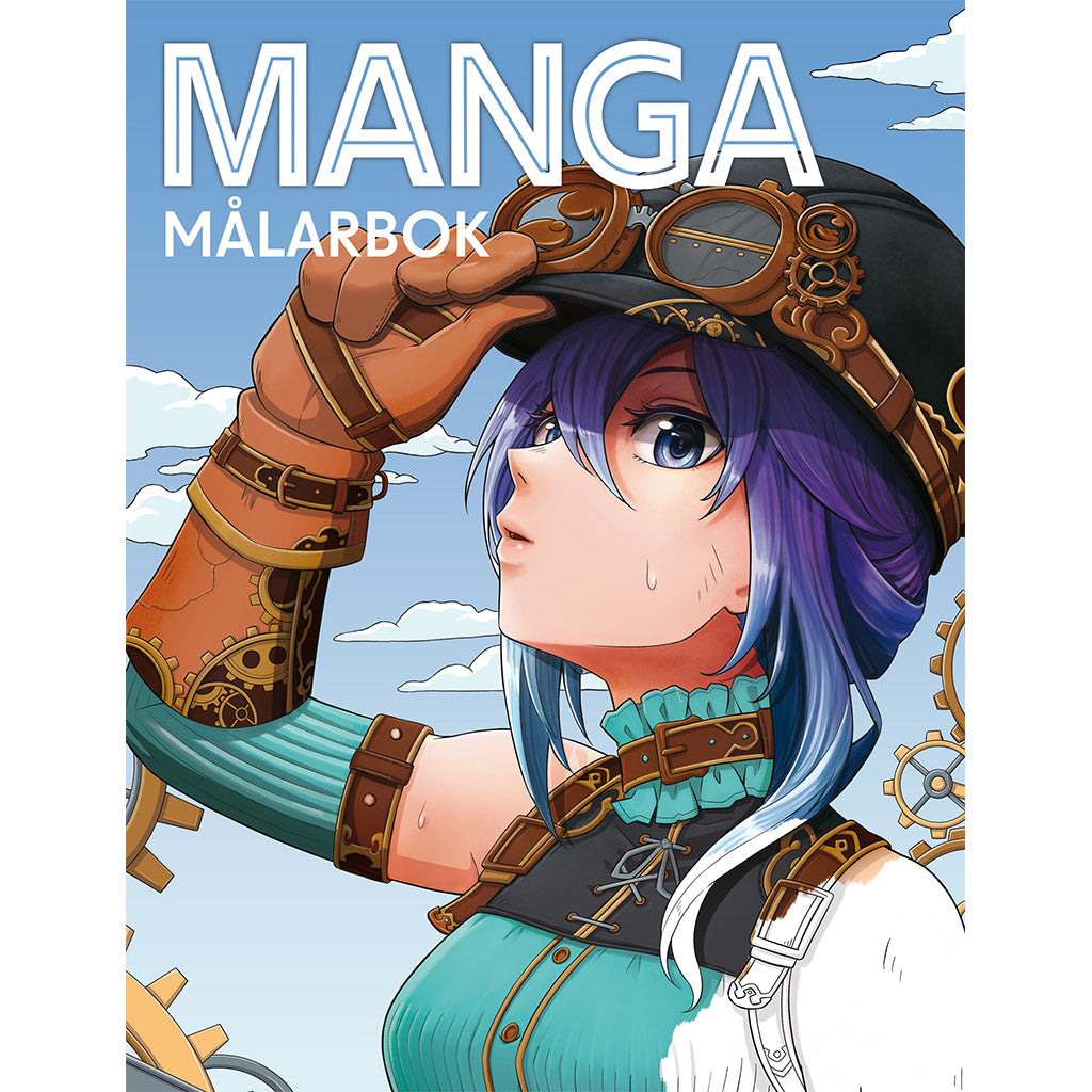 TUKAN FÖRLAG Manga målarbok