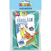 TUKAN FÖRLAG Kalaskit: 10 målarböcker