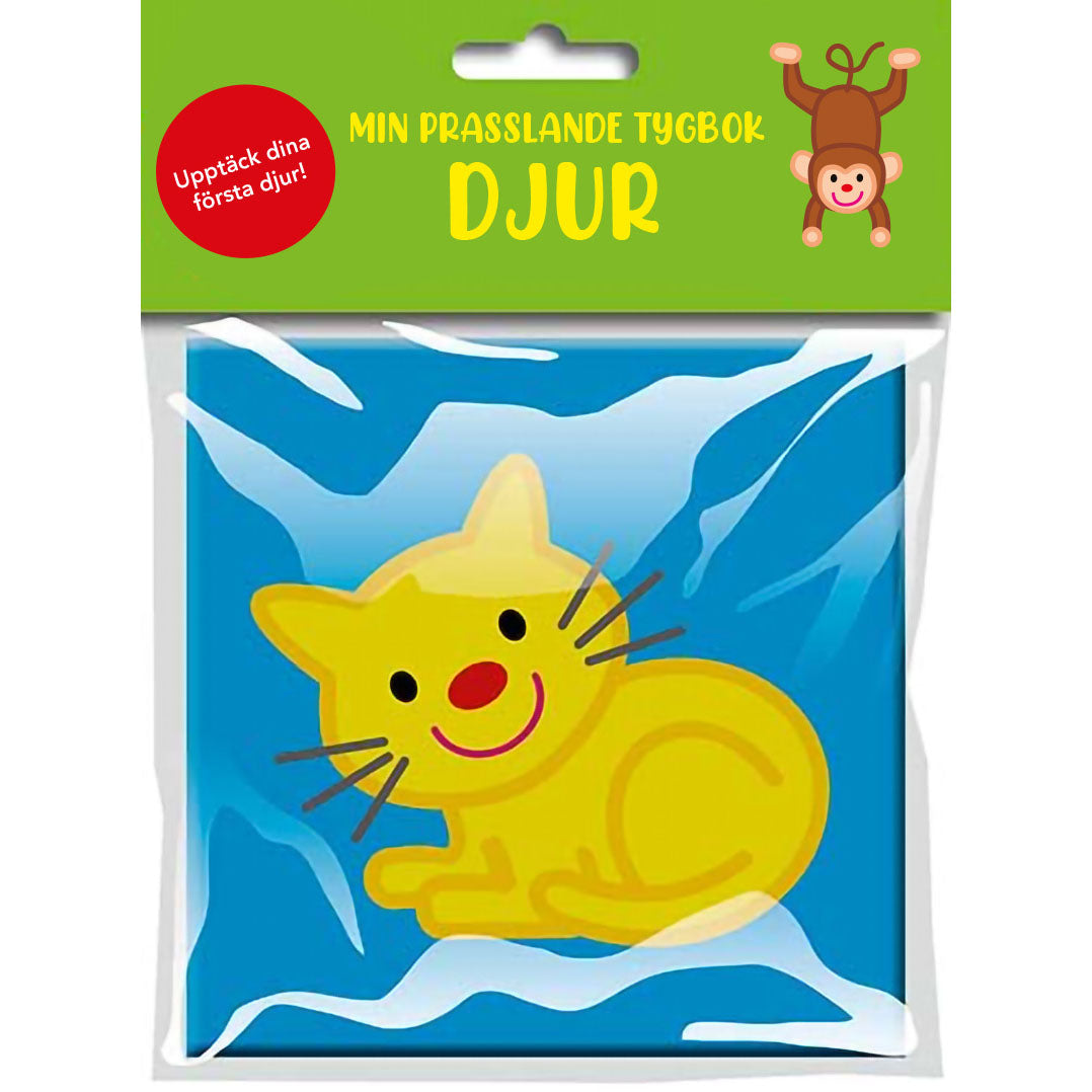 TUKAN FÖRLAG Min prasslande tygbok: djur