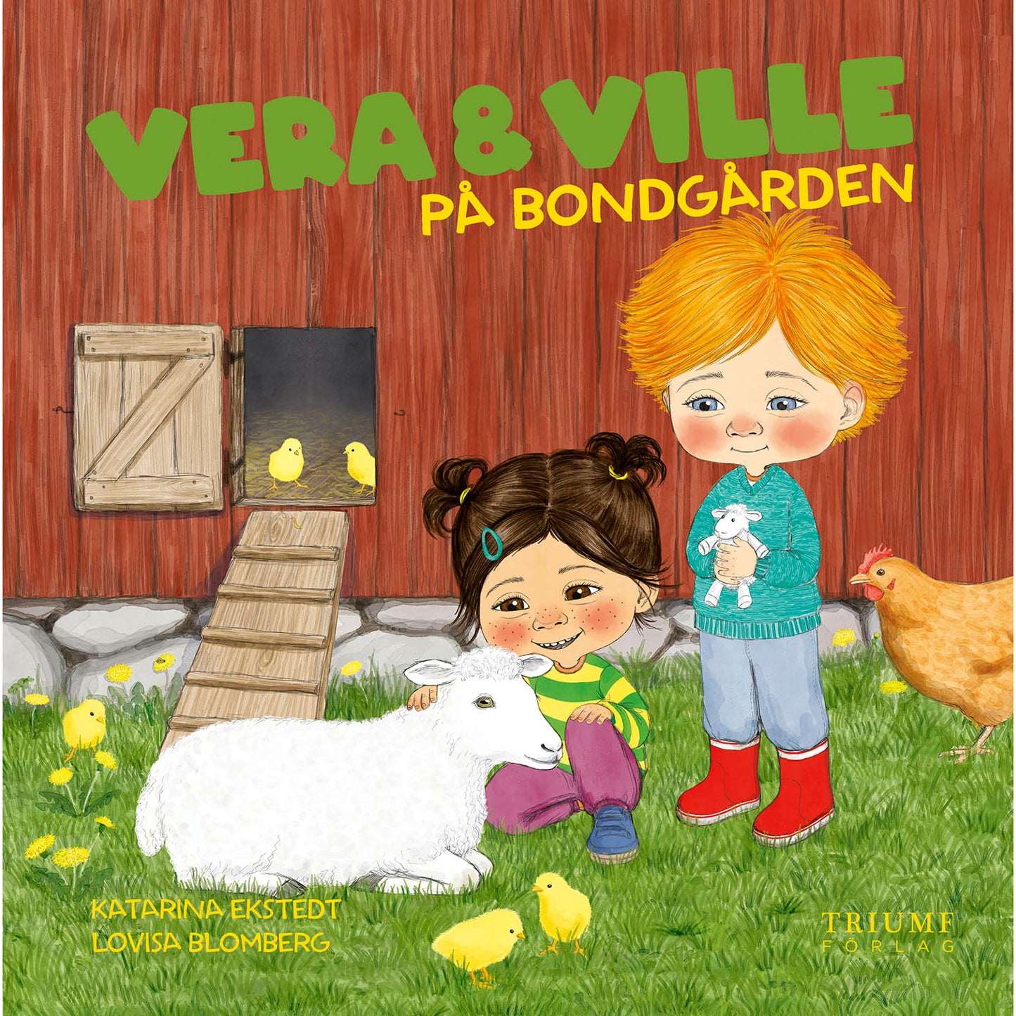 triumf-forlag-vera-och-ville-vera-och Ville på bondgården