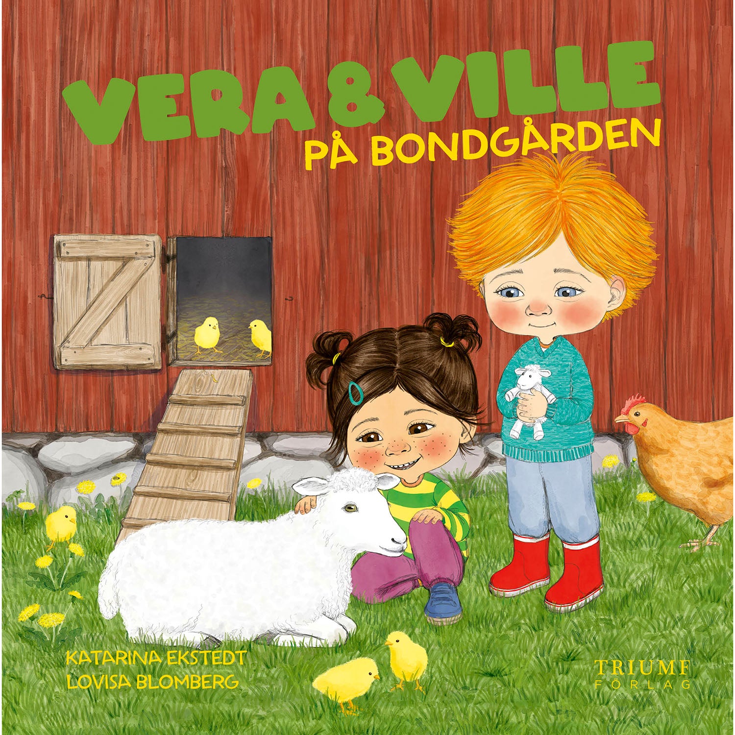 triumf-forlag-vera-och-ville-vera-och Ville på bondgården