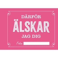 TUKAN FÖRLAG Därför älskar jag dig
