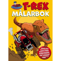 TUKAN FÖRLAG T-rex målarbok