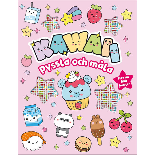 TUKAN FÖRLAG Kawaii : Pyssla och måla