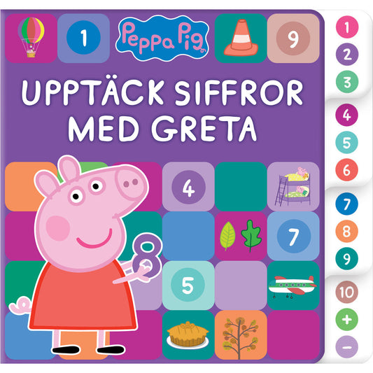 PEPPA PIG Greta Gris : Upptäck siffror