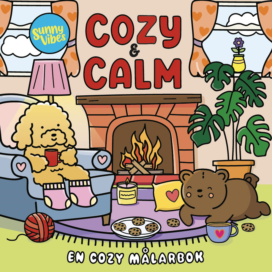 TUKAN FÖRLAG Målarbok : Cozy & Calm