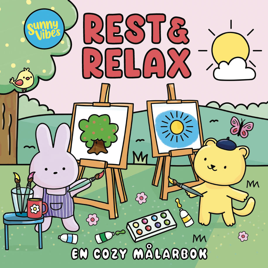 TUKAN FÖRLAG Målarbok : Cozy Rest & Relax