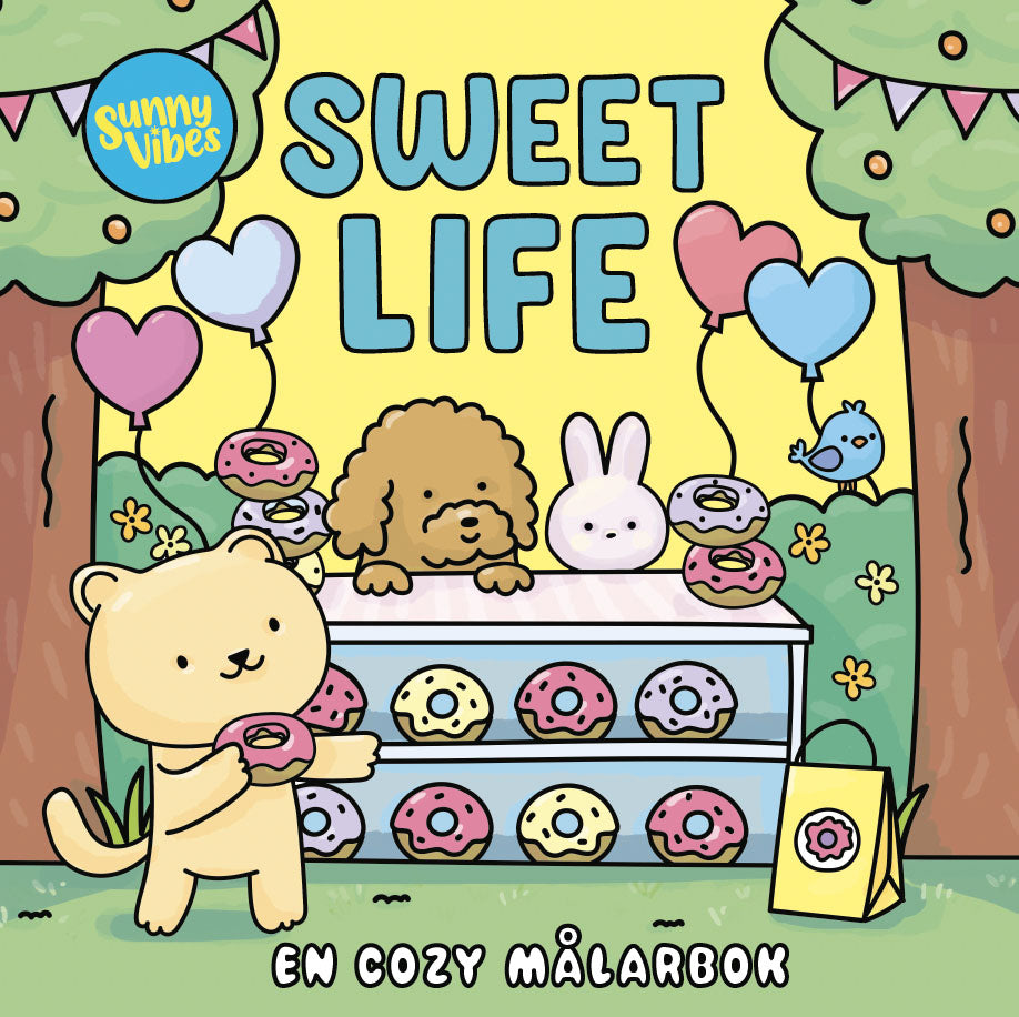 TUKAN FÖRLAG Målarbok : Cozy Sweet Life