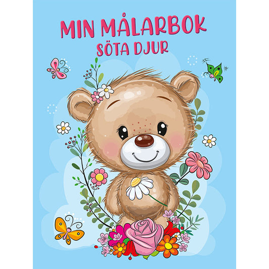 TUKAN FÖRLAG Min målarbok söta djur