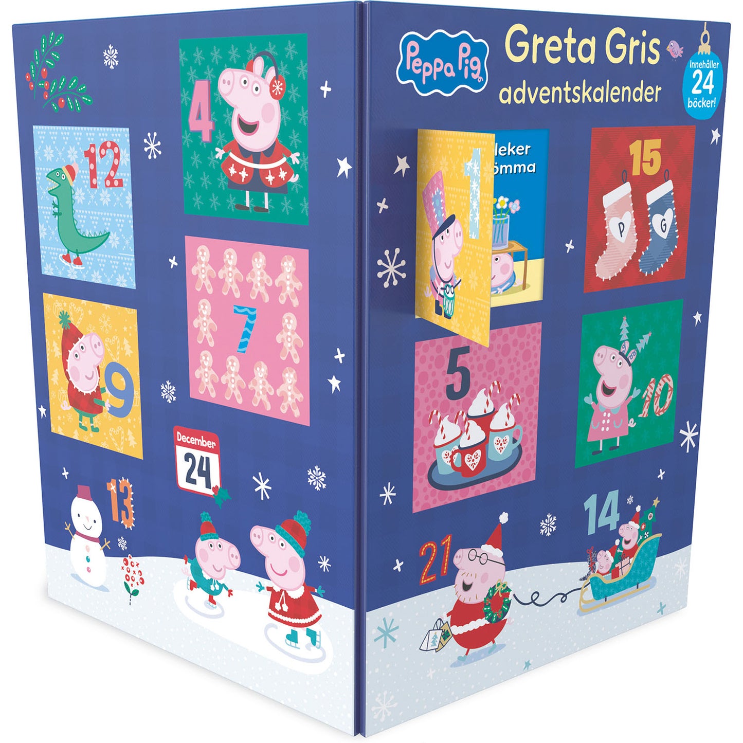 PEPPA PIG Greta Gris: adventskalender