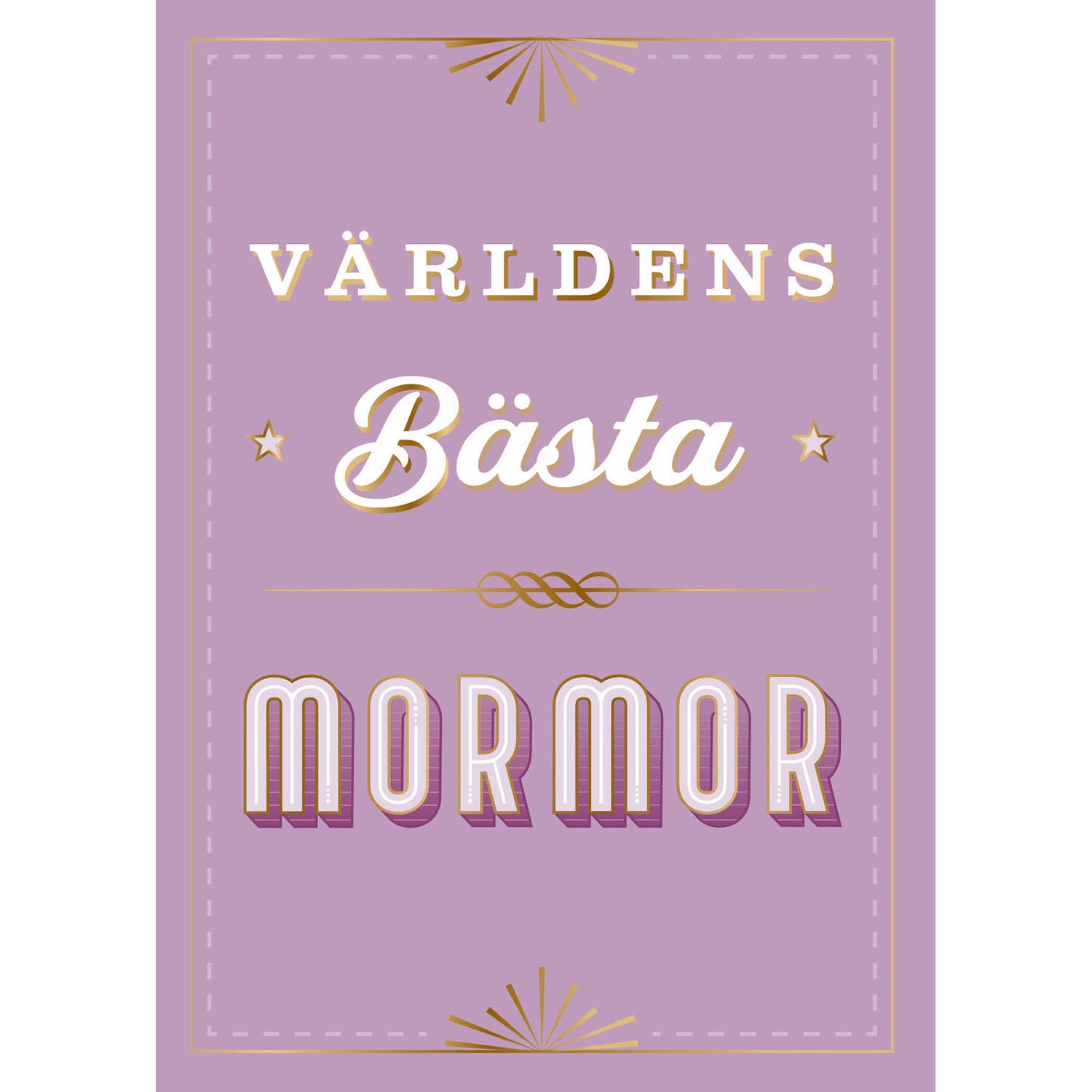 TUKAN FÖRLAG Världens bästa mormor