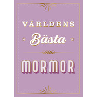 TUKAN FÖRLAG Världens bästa mormor