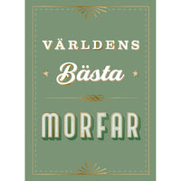 TUKAN FÖRLAG Världens bästa morfar