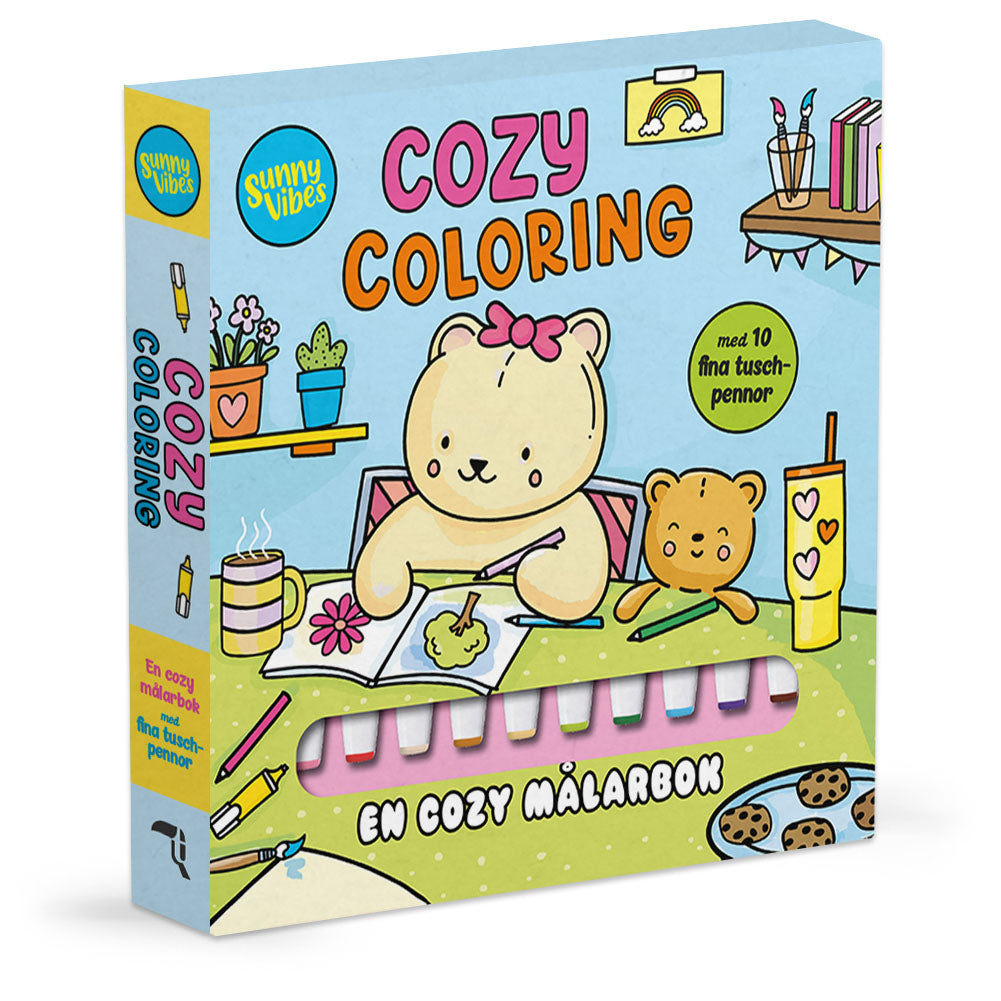 TUKAN FÖRLAG Målarbok : Cozy coloring