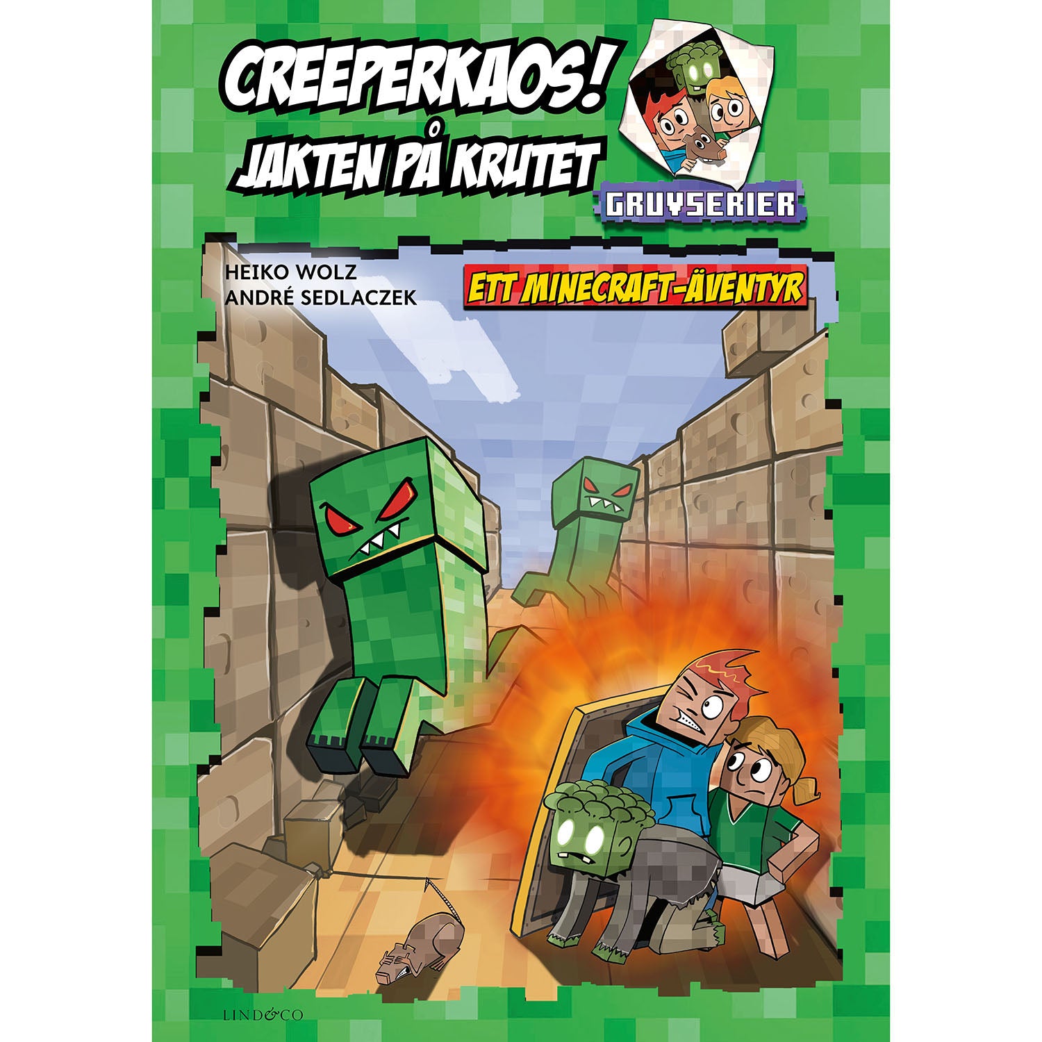 MINECRAFT Creeperkaos! Jakten på krutet