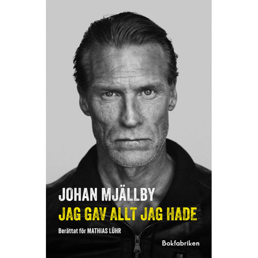 BOKFABRIKEN Johan Mjällby-biografi