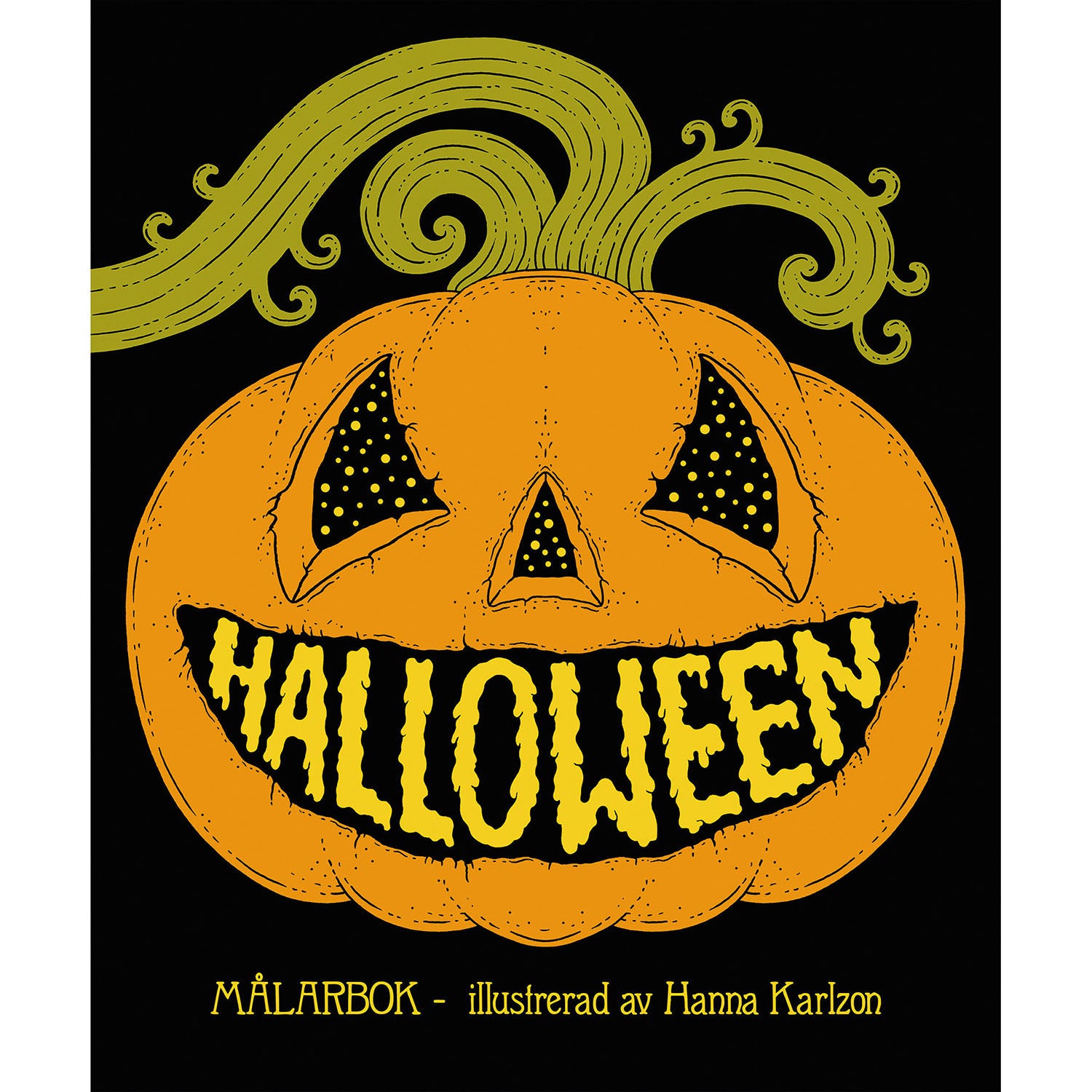 TUKAN FÖRLAG Halloween : målarbok av Hanna