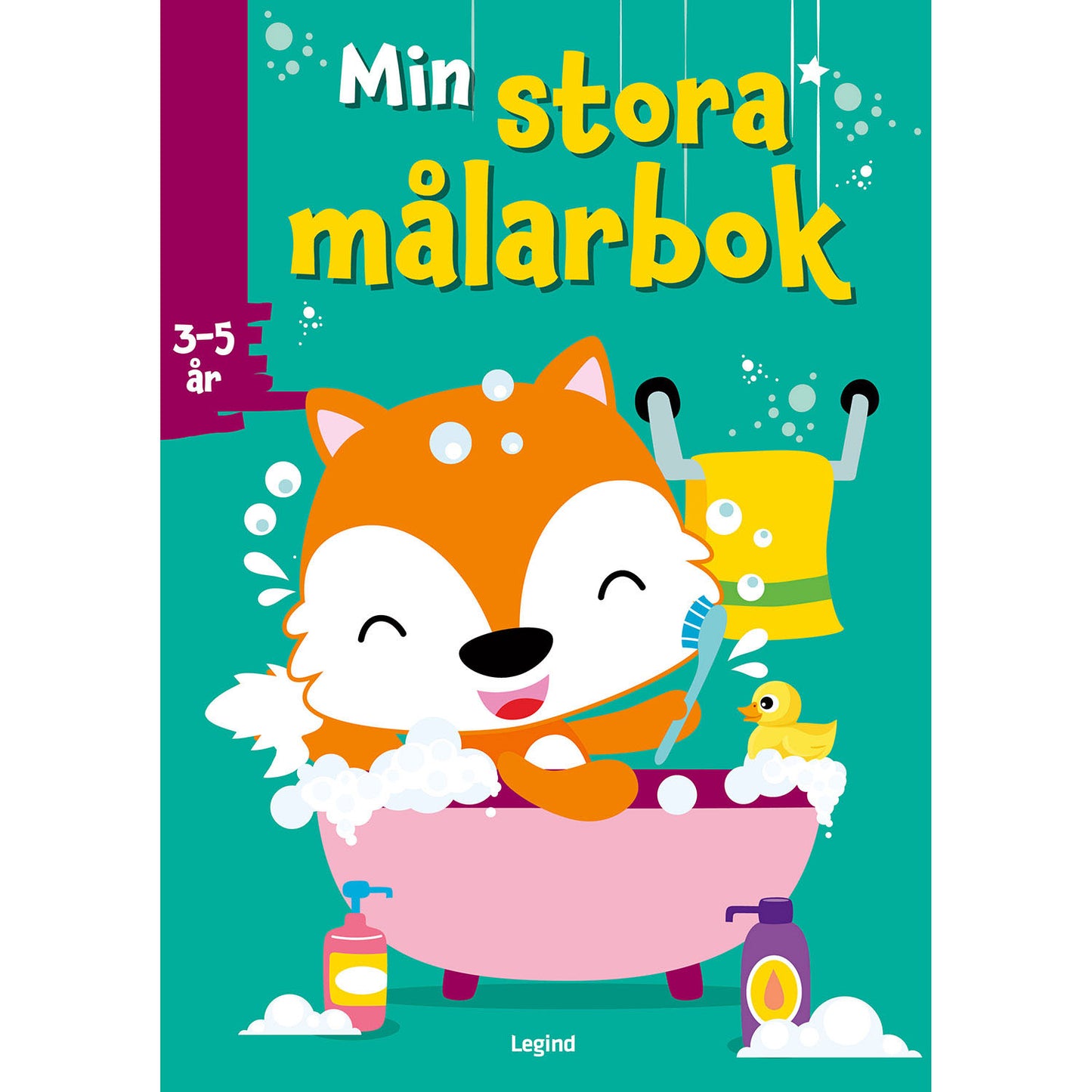 LEGIND Min stora målarbok