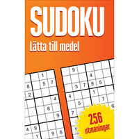 LEGIND Sudoku : 256 sudokun, lätta