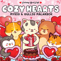LEGIND Målarbok : Cozy Hearts