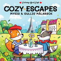 LEGIND Målarbok : Cozy Escapes