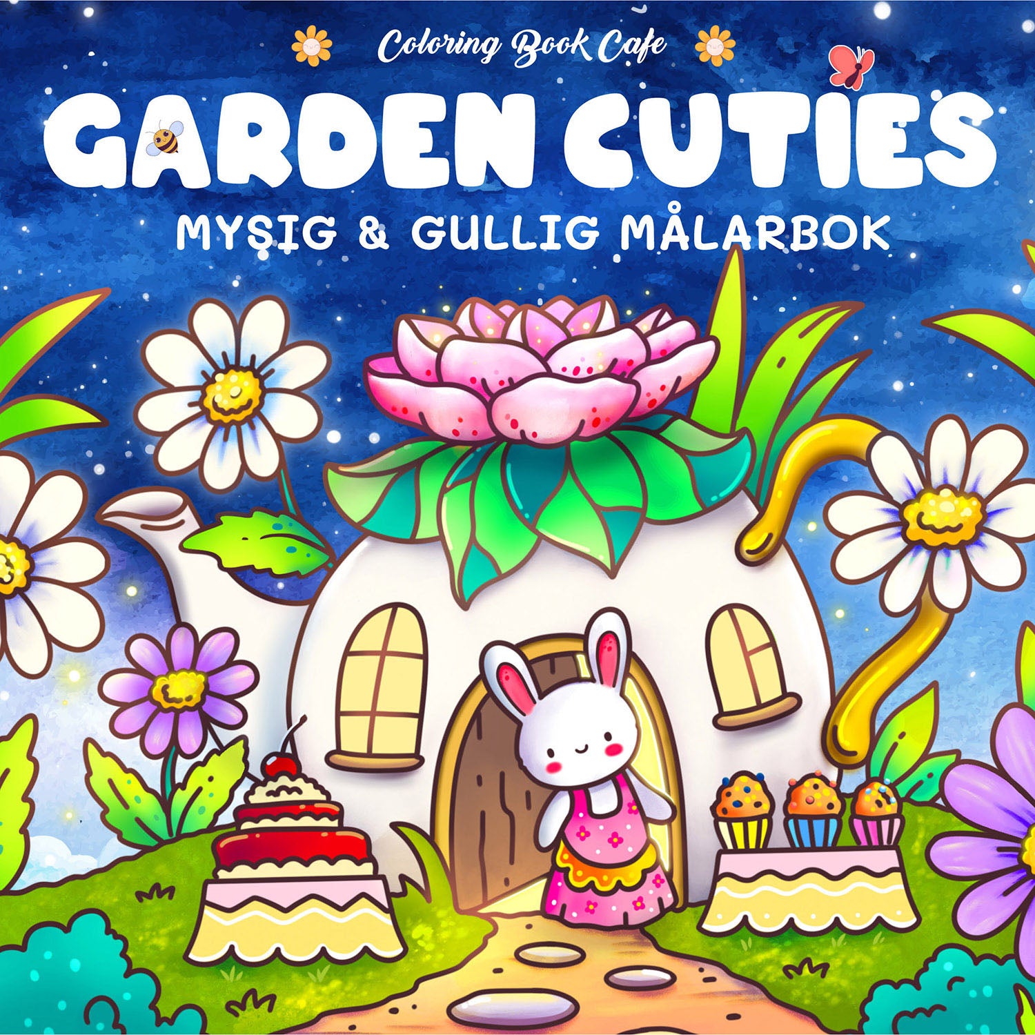 LEGIND Målarbok : Cozy Garden Cuties